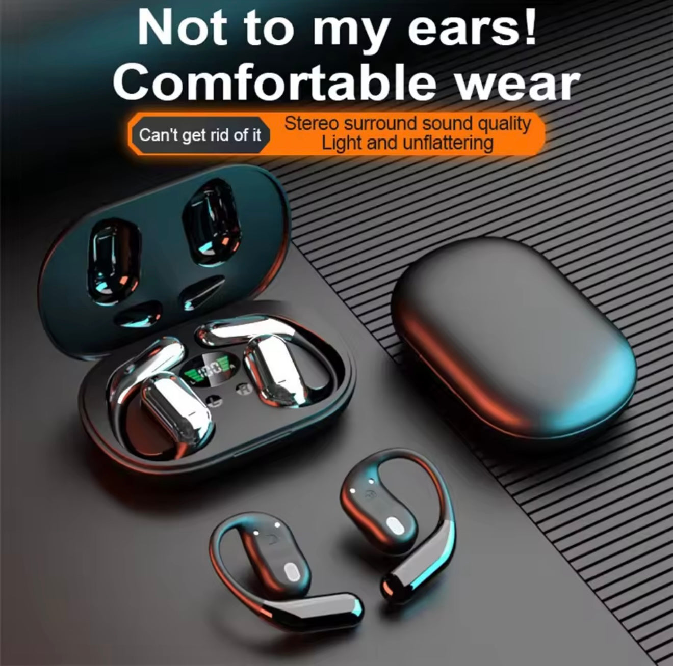AI Translation Earbuds | Real-Time Translation in 144 Languages — Wireless Bluetooth 5.0