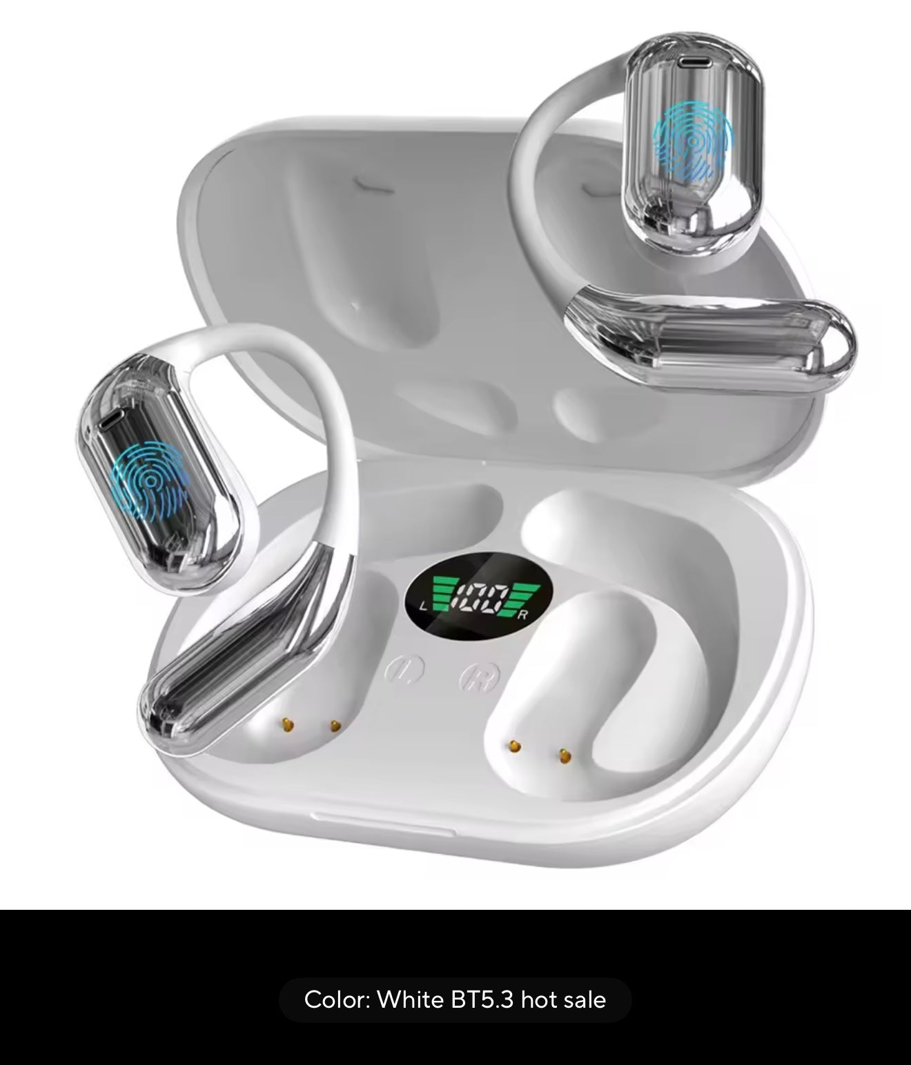 AI Translation Earbuds | Real-Time Translation in 144 Languages — Wireless Bluetooth 5.0