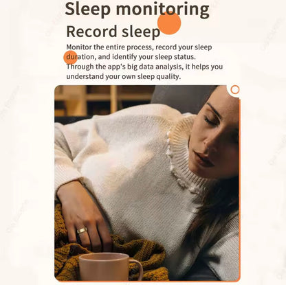 Smart AI Health Ring — Sleep, Heart Rate & Blood Oxygen Tracker