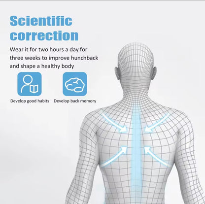 2026 AI Smart Posture Corrector| Wearable Back Straightener With Vibration Alert- Invisible Under Clothes