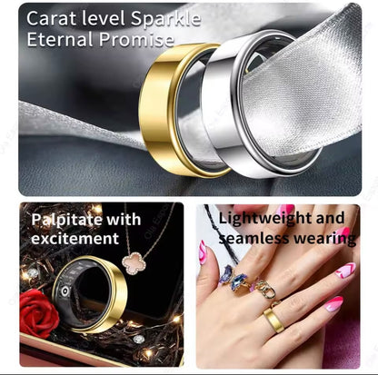 Smart AI Health Ring — Sleep, Heart Rate & Blood Oxygen Tracker