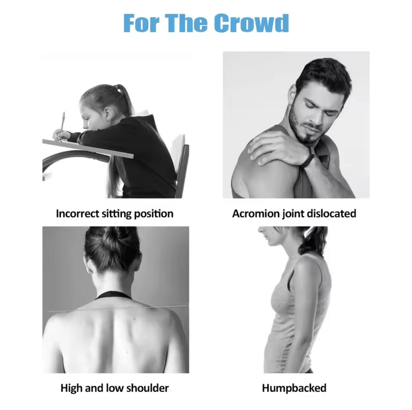 2026 AI Smart Posture Corrector| Wearable Back Straightener With Vibration Alert- Invisible Under Clothes