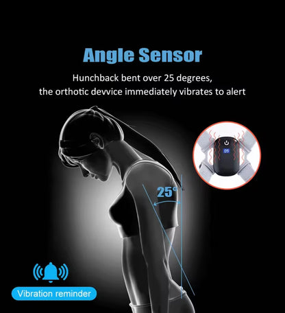 2026 AI Smart Posture Corrector| Wearable Back Straightener With Vibration Alert- Invisible Under Clothes