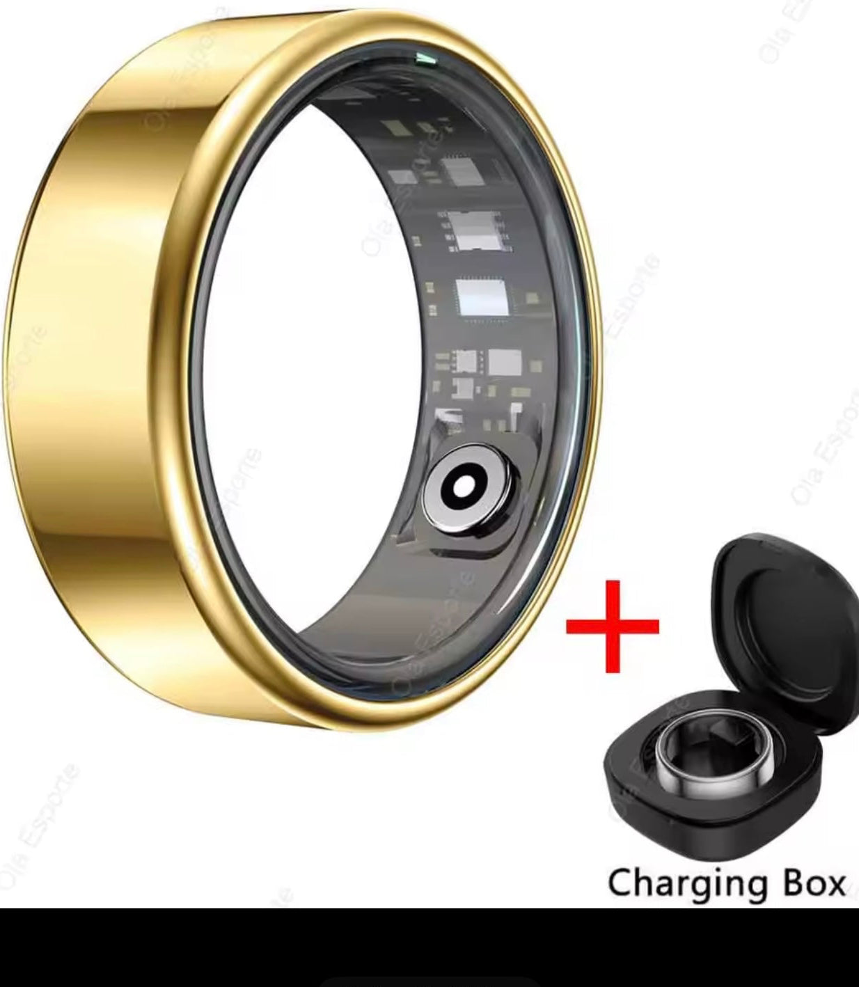 Smart AI Health Ring — Sleep, Heart Rate & Blood Oxygen Tracker